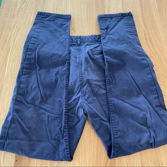 Zara Slim Fit Navy Pant - Picture 5 of 7